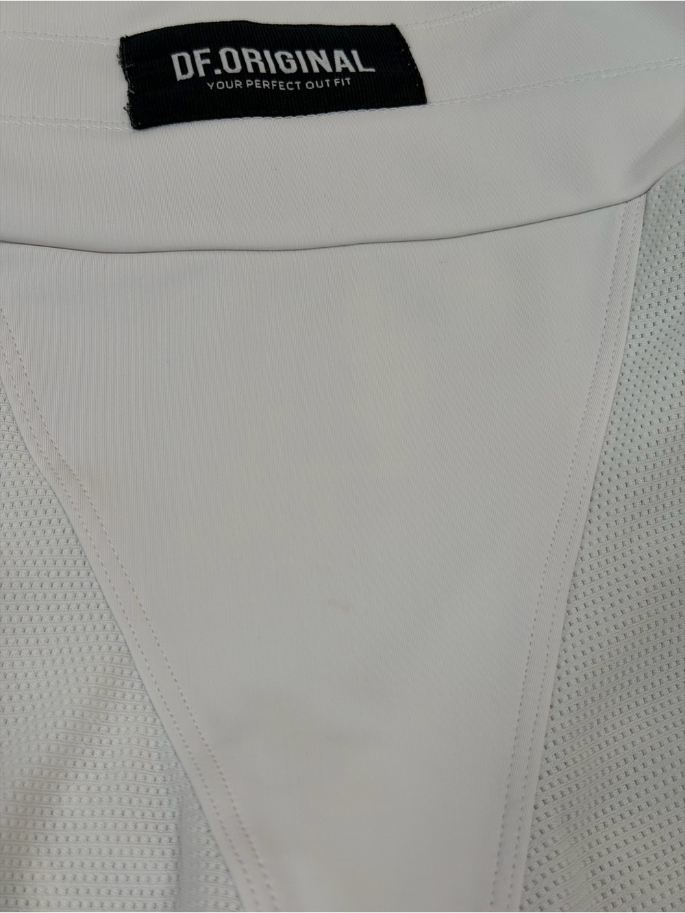 DF Original Pro Bianco White Sports Bra & Biker Shorts Set Size XS/S - Picture 10 of 13
